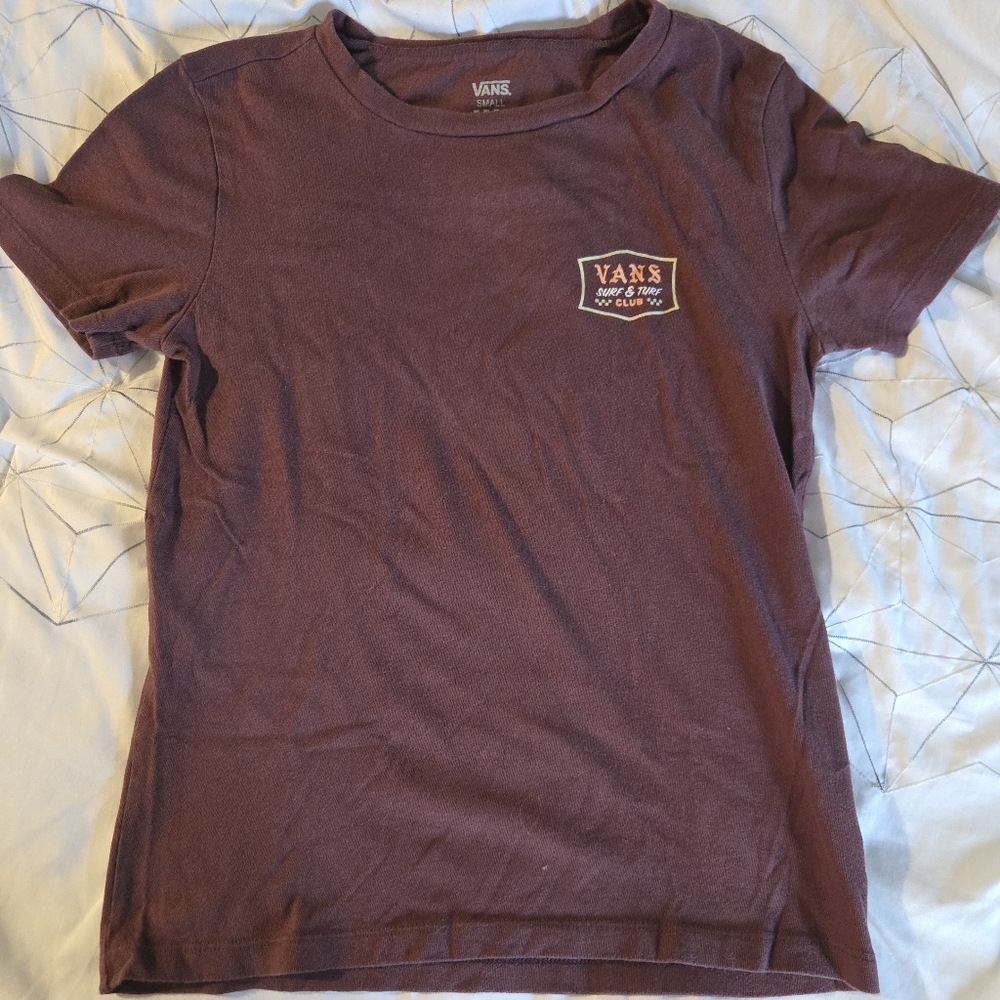 Vans Maroon T-Shirt